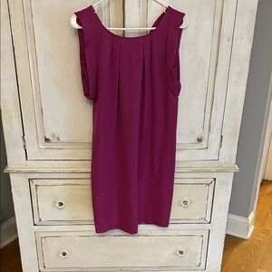 New York & Company Vibrant Magenta Mini Dress